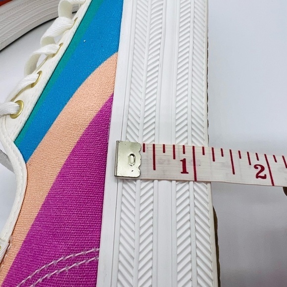 KATE SPADE X KEDS WOMEN’S COLORFUL TRIPLE KICK PLATFORM SNEAKERS SIZE 7 - Picture 12 of 12